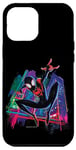 iPhone 12 Pro Max Marvel Spider-Man Miles Morales Graffiti City Case