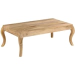 Furniture Limited - Table basse 110x60x40 cm Bois de manguier