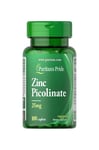 Puritan's Pride - Zinc Picolinate 25 mg - 100 Caplets