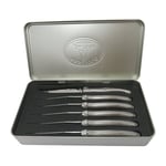 Coffret 6 couteaux à steak Laguiole inox Jean Dubost