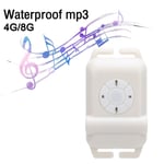 Water Resistant MP3 Player 130mAh IPX8 Multifunctional Fast Charging Underwater