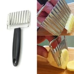 Potato Cutter Wavy Edged Stainless Steel Vegetable Slicer