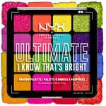 NYX PROFESSIONAL MAKEUP Ultimate Shadow Palette 04W I Know Thats Brigh