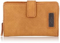 s.Oliver (Bags 39.602.93.3500 Portefeuille pour Femme 16 x 10 x 1 cm (l x H x P) Marron (Ambre 8754), Braun Amber 8754, 16x10x1 cm (B x H x T)