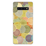 NOVAGO Compatible avec Samsung Galaxy S10 Plus Coque en Gel Souple et Solide avec Impression de qualité (RondColores)