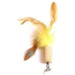 Gncpets - Jouet avec des plumes pour chat 4 cm. Les couleurs sont servies selon disponibilité Offre exclusive