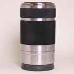 Sony Used E 55-210mm f/4.5-6.3 OSS Zoom Lens Silver