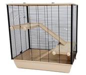 Hamsterin häkki InterZoo Frodo, 78x48x80 cm, beige