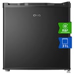 CHIQ CSD31D4E, 2 en 1, Double usage en mode mini réfrigérateur ou congélateur 31L, Congélation 4 étoiles, Silencieux, Porte réversible, Thermostat réglable