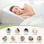 Acid Reflux Pillow Anti Snore Pillow MemoryFoam Bed Support Wedge Pillow Allergy