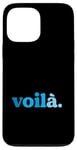 Coque pour iPhone 13 Pro Max Bleu Voila! Graphique couleur bleue