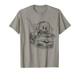 Disney Pixar Cars Mater Illustrated Line Art Graphic T-Shirt T-Shirt