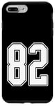 Coque pour iPhone 7 Plus/8 Plus #82 Maillot de sport pour fan de sport Blanc