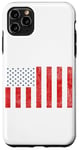 Coque pour iPhone 11 Pro Max Drapeau civil des États-Unis