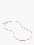 Monica Vinader Round Thin Snake Chain Necklace