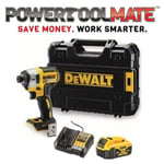 DeWalt DCF887P1 Cordless 18V Brushless Impact Driver Kit Set With 5Ah Battery