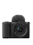 Sony Alpha Zv-E10 Ii K , Aps-C Mirrorless Interchangeable-Lens Video Camera With 16-50 Mm F/3.5-5.6 Power Zoom Kit Lens