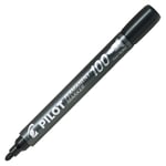 Pilot Permanent Marker 100 Svart