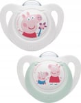 Nuk Napp Peppa Pig Star 6-18 M. 2 Delar