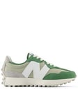 New Balance Mens 327 Trainers - Light Green, Light Green, Size 8, Men