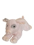 Teddy Farm, Lying Pig Toys Soft Toys Stuffed Animals Pink Teddykompaniet