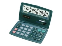Casio SL-210TE - Calculatrice de poche - 10 chiffres - panneau solaire, pile