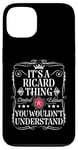 Coque pour iPhone 13 Le nom Ricard est un nom Ricard que vous ne comprendriez pas