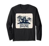 Spooky House on a Haunted Hill Design Costume Long Sleeve T-Shirt