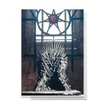 Game of Thrones Iron Throne Greetings Card - Giant Card