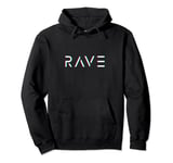 Rave Raven House Music Techno Festival Goa Acid Trip Pullover Hoodie