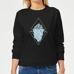 Barlena Iceberg Women's Sweatshirt - Black - 5XL - Noir