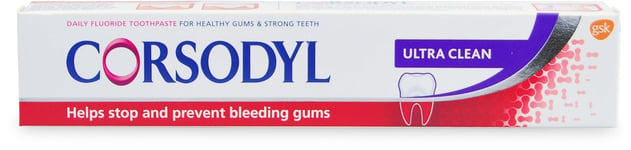 Corsodyl Gum Care Toothpaste Daily Fluoride Ultra Clean 75ml X 1