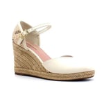 Bottines Liu Jo  Damita 01 Sandalo Zeppa Donna Beige Butter SA3087EX111