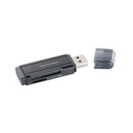 Lecteur de cartes USB 3.0 pour SD (HC/XC) et MicroSD (HC/XC)