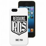 COQUE REDSKINS RACING POUR APPLE IPHONE 5C BLANC