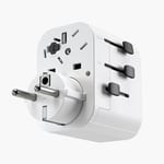 Vonmählen Laddare Unity One World Travel Adapter Vit