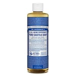 Dr Bronner Org Peppermint Castile Liquid Soap 473ml