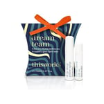 This Works Dream Team Gift Set - Travel Size Deep Sleep Pillow Spray Infused with Lavender, Camomile and Vetivert to Aid Sleep - Stress Check Rollerball with Ylang Ylang and Coconut Essential Oils