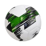 Officiell fotbollsboll i storlek 5 för match och träning Fotboll Mjuk White green