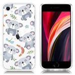 Deco iPhone SE 2020 kuoret - Koala Monivärinen