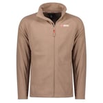 Geographical Norway Tug Men Fz - Polaire Fine Homme Chaude Zip - Veste Automne Hiver Printemps Chaud Hommes - Longues Manches Pull Fourrure Doux Confort Outdoor (Taupe XL)