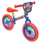 Disney Spidey & His Amazing Friends 12" Boys and Girls Balance Bike 2+ Years Old with Light Up Wheels - Adjustable 12 Inch Balance Bike - Kids Balance Bike 2+ Years Old - Toddler Balance Bike