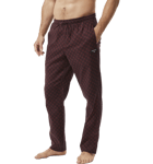 Björn Borg M Pyjama Pants Alusvaatteet RED/BROWN