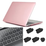 MacBook Pro 15" Touch Bar ENKAY Hard Case Med Tastaturbeskyttelse - Rosa