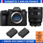 Sony A9 III + FE 20-70mm f/4 G + 2 Sony NP-FZ100 + Ebook '20 Techniques pour Réussir vos Photos' - Appareil Photo Professionnel