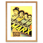 Wee Blue Coo MOVIE FILM DUCK SOUP MARX BROTHERS COMEDY MUSICAL ZEPPO FRAMED PRINT B12X5481