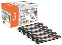 Peach-lasertoner som passar till Peach HP Color LaserJet Pro CP 1020 Series bläckpatron, , Cyan