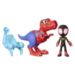 Set Caractères Hasbro Spidey, Rex & Miles Spin Morales G01245X0