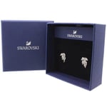 Swarovski Silver Earrings Louison Crystal Studs Ladies Jewellery NEW GENUINE