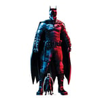 STAR CUTOUTS SC4215 Batman Red Blue Robert Pattinson Découpe en Carton Parfait pour Les Anniversaires, Les Cadeaux, Les fêtes et Les Fans